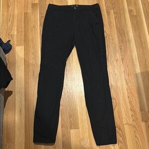 Old Navy Black Dress Pants Straight Leg size 8 Tall